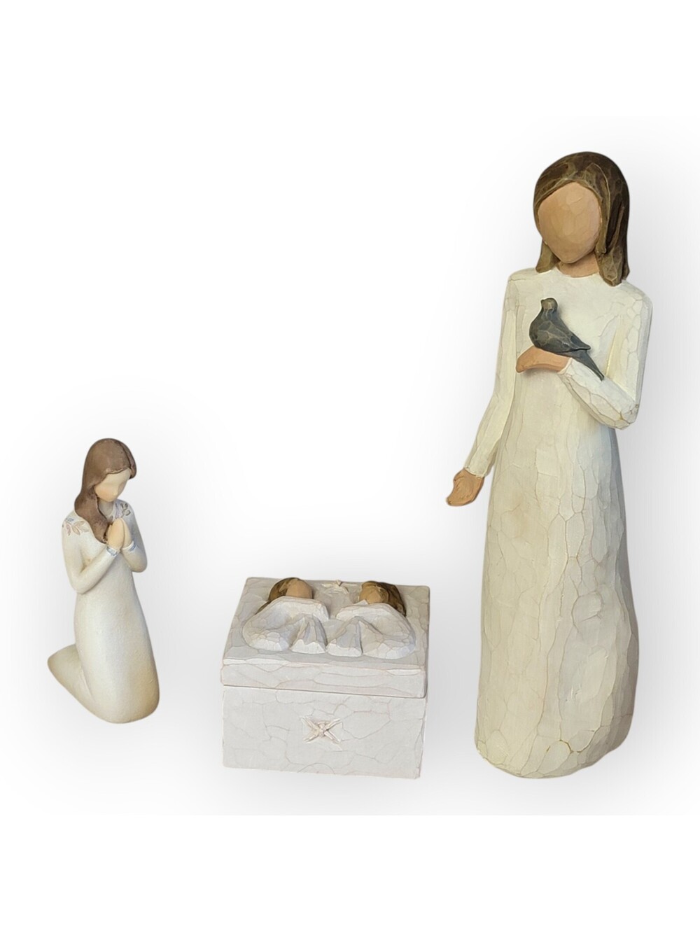 Willow Tree Friendship Keepsake Box & Figurines Set by Susan Lordi
